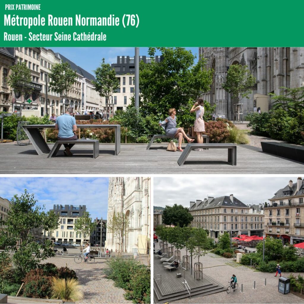 Victoires du paysage Chantier Rouen arbres de la Pépinière de Tortefontaine Pas de Calais HDF